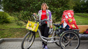 Велосипедистка с тяжёлой болезнью проехала тысячи километров и остановилась в Новосибирске