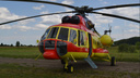 Вертолёт санавиации доставил в больницу 12 тяжелобольных пациентов