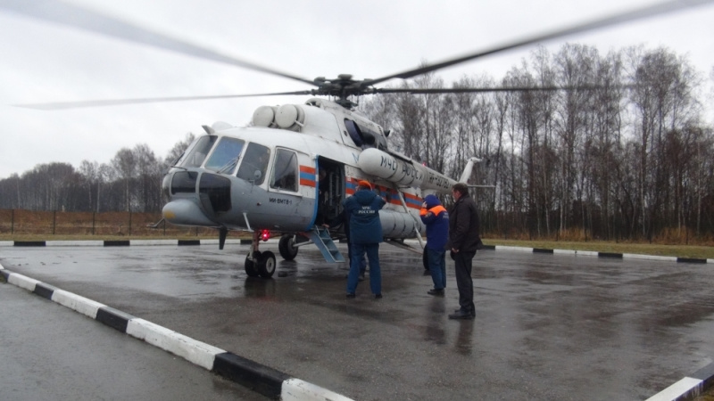 Вертолет Ми-8 МЧС