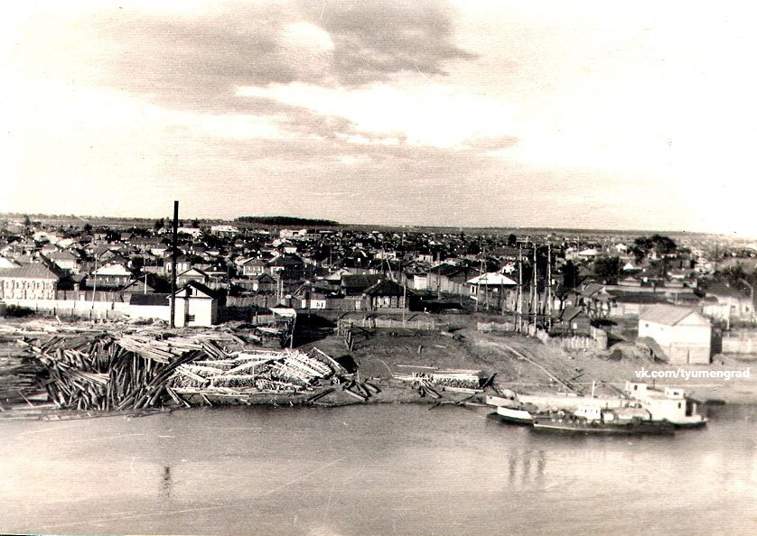 Вид на Зареку, 1956 год