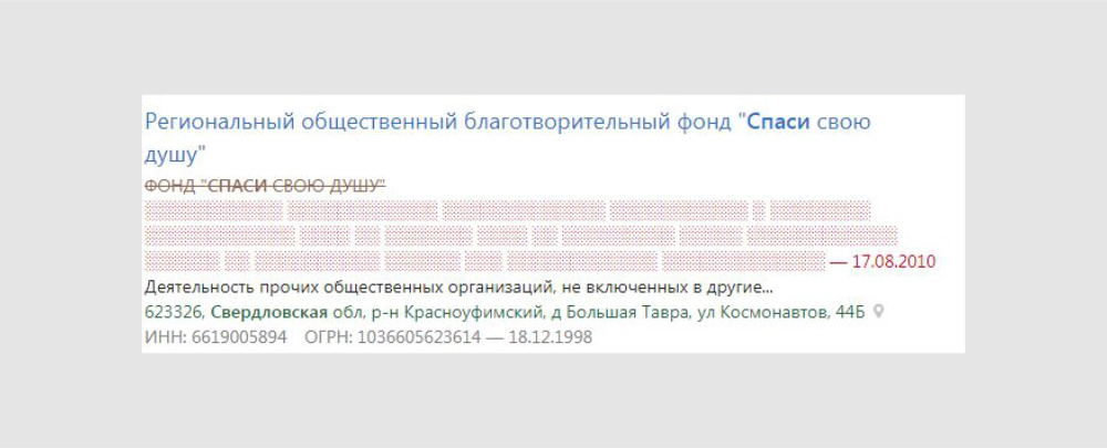 Адреса организаций екатеринбурга