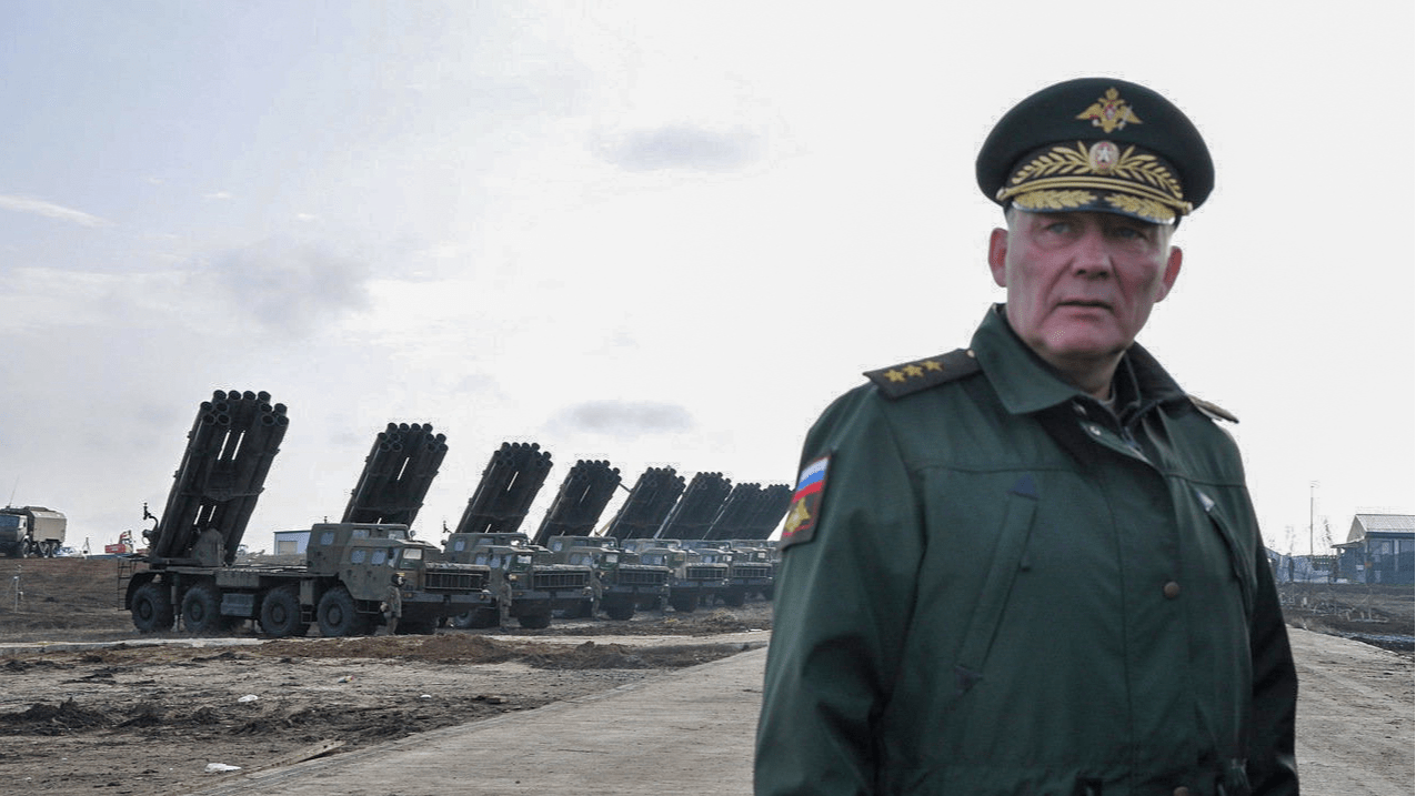 Дворников генерал-полковник. 24 апреля военные