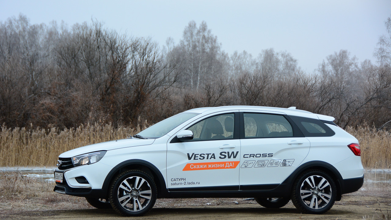 На разбитых дорогах Vesta SW Cross пихается чуть активнее, чем обычная Vesta<br> На разбитых дорогах Vesta SW Cross пихается чуть активнее, чем обычная Vesta<br>