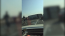 Фура с челябинскими номерами попала в жесткое ДТП на трассе в Самарской области