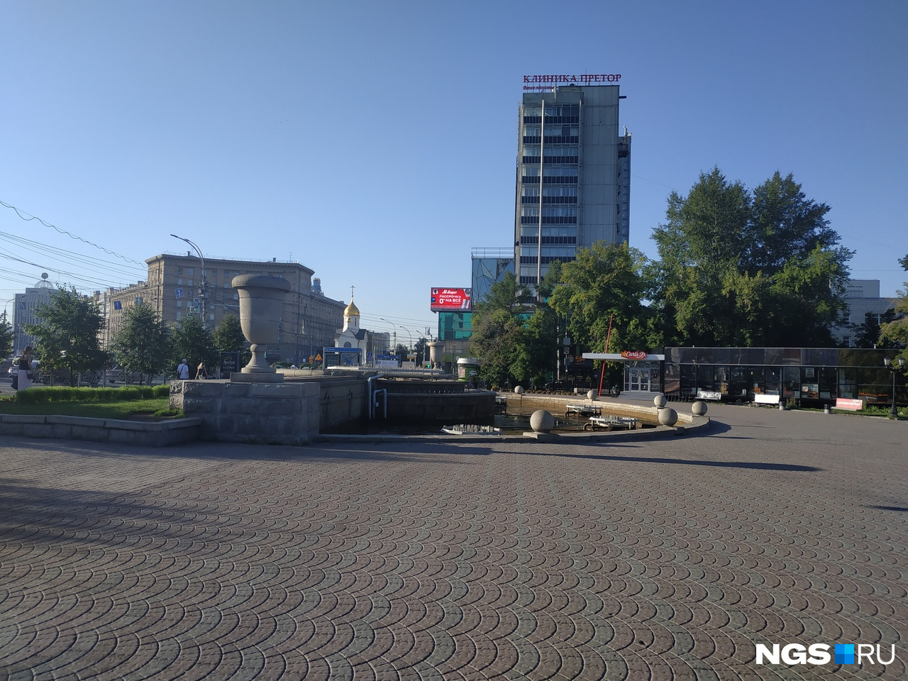 Несколько других фонтанов Новосибисрка планируется просто отключить Несколько других фонтанов Новосибисрка планируется просто отключить