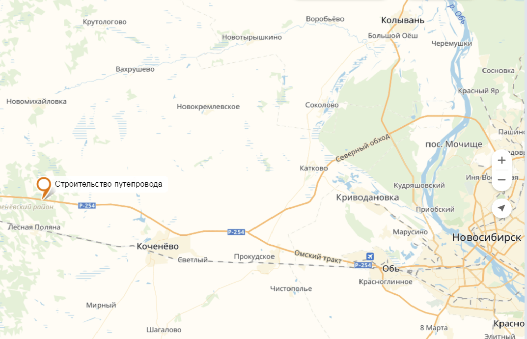 Ремонт идёт на участке с отметкой км 1393+360 Ремонт идёт на участке с отметкой км 1393+360