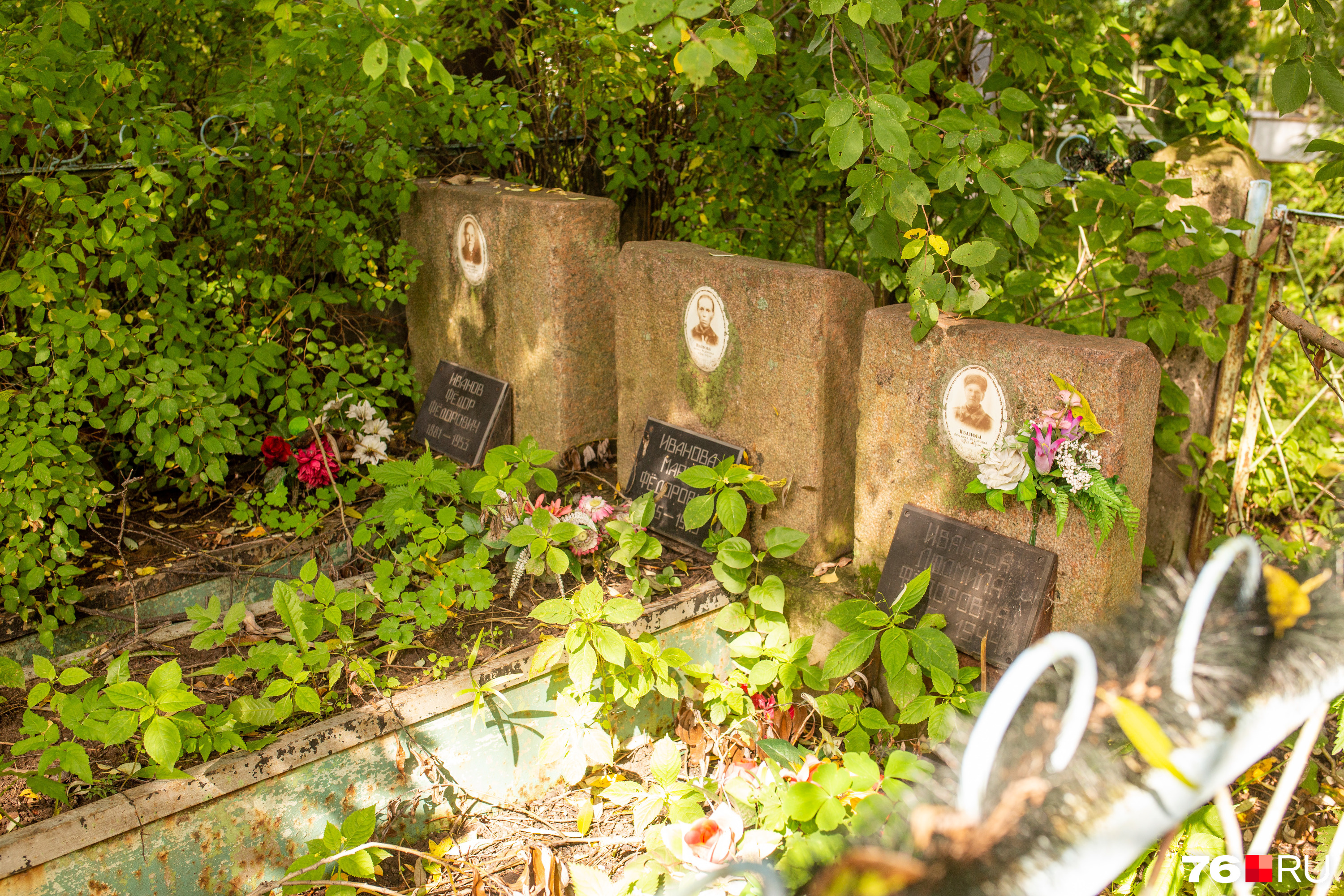 На крошечном кладбище историки насчитали больше 500 могил