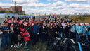 Новосибирцы собрали почти 400 мешков мусора около пляжа «Наутилус»
