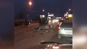 В МВД рассказали подробности вечерней аварии на Димитровском мосту
