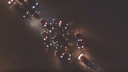 Выстроили из автомобилей «свечу»: в Самаре почтили память погибших в ДТП