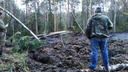 «Возможны обрушения почвы»: спасатели назвали землетрясение и дожди причиной оползня