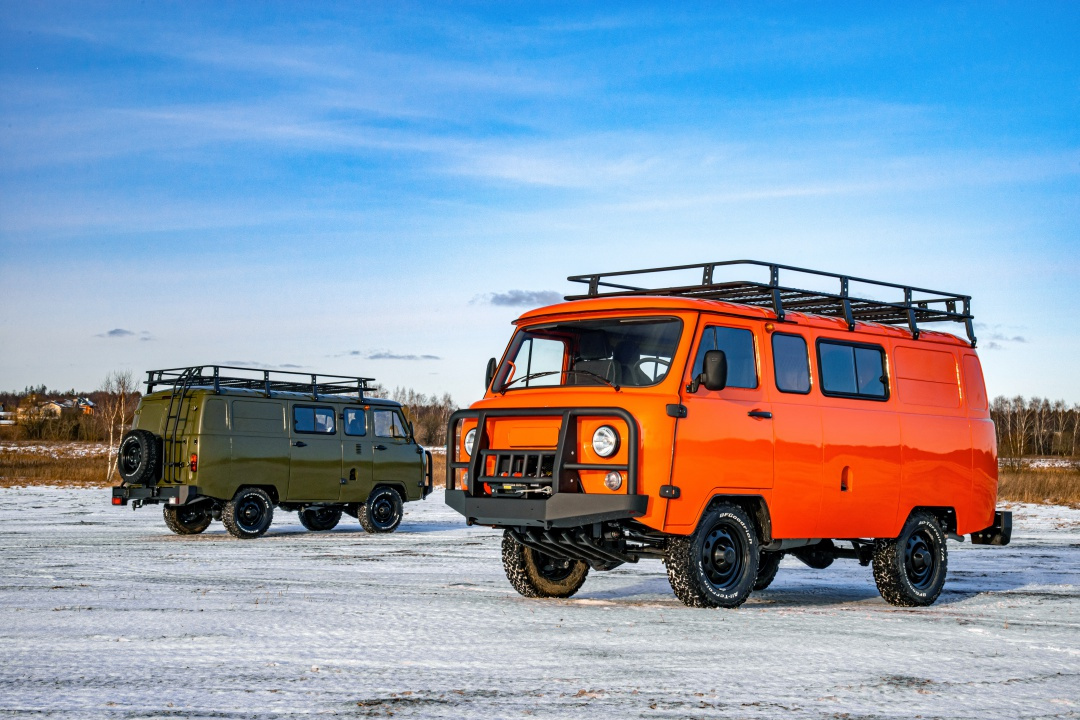 Багажник экспедиционный РИФ для УАЗ Буханка 1350x2580 мм