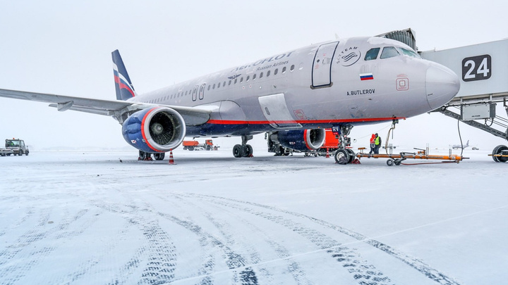 Из-за погодных условий «Аэрофлот» отменил рейс из Москвы в Пермь