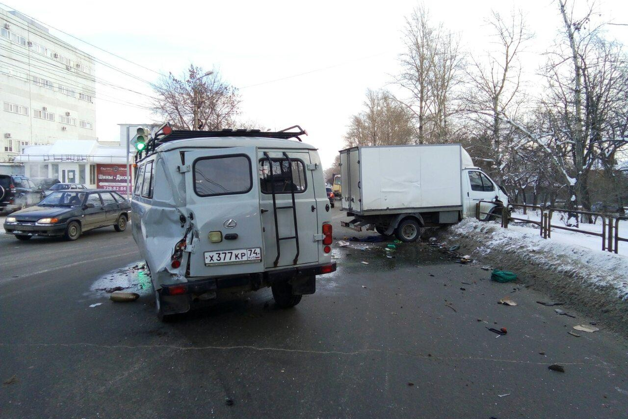 Авария с участием газели