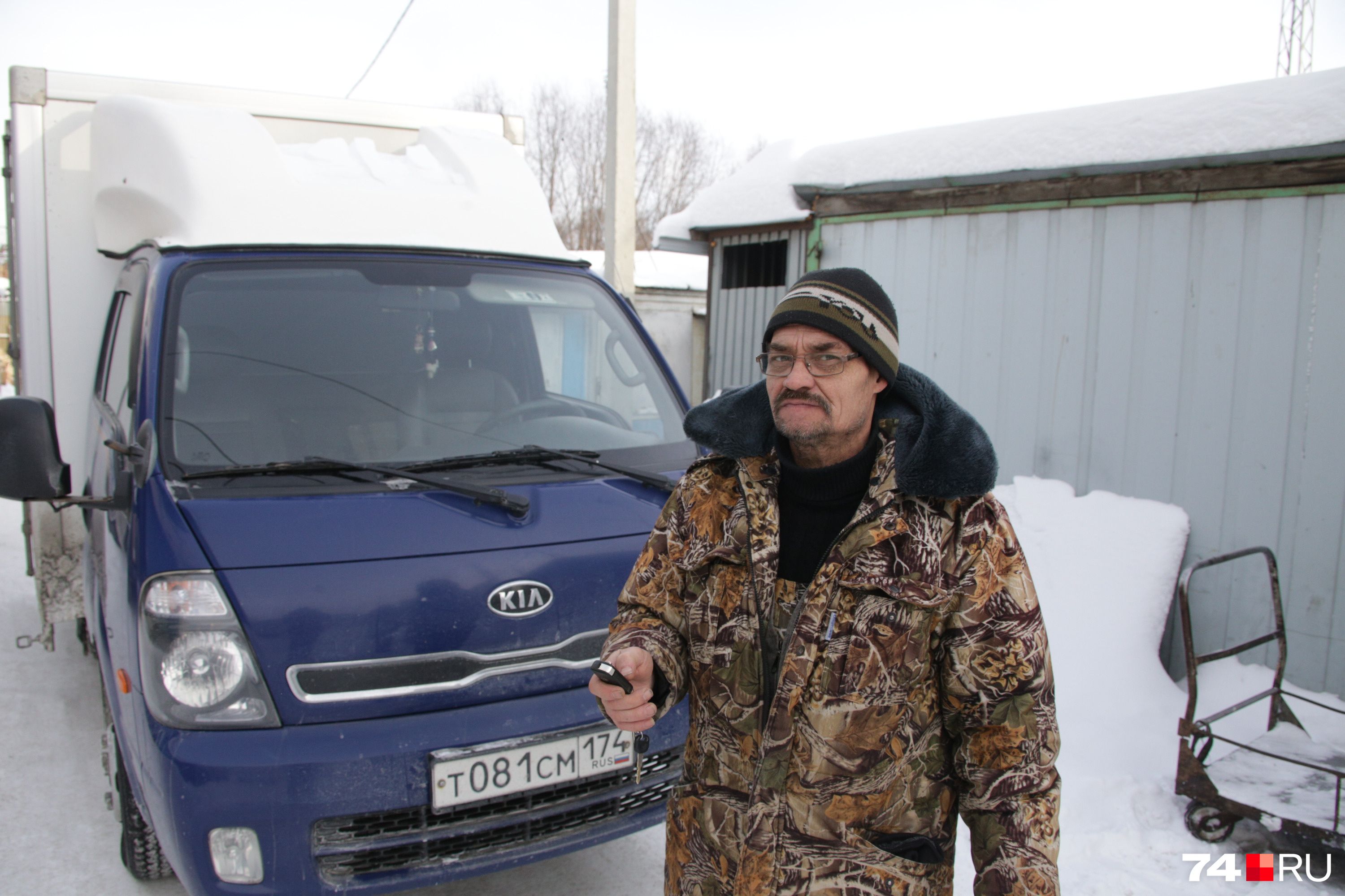 Главный совет от водителя и экспедитора Олега Викторовича — не стоять на месте, тогда и мороз не страшен