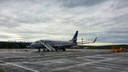 Летел в Мурманск: утром на запасном аэродроме в Архангельске сел Boeing компании «Смартавиа»