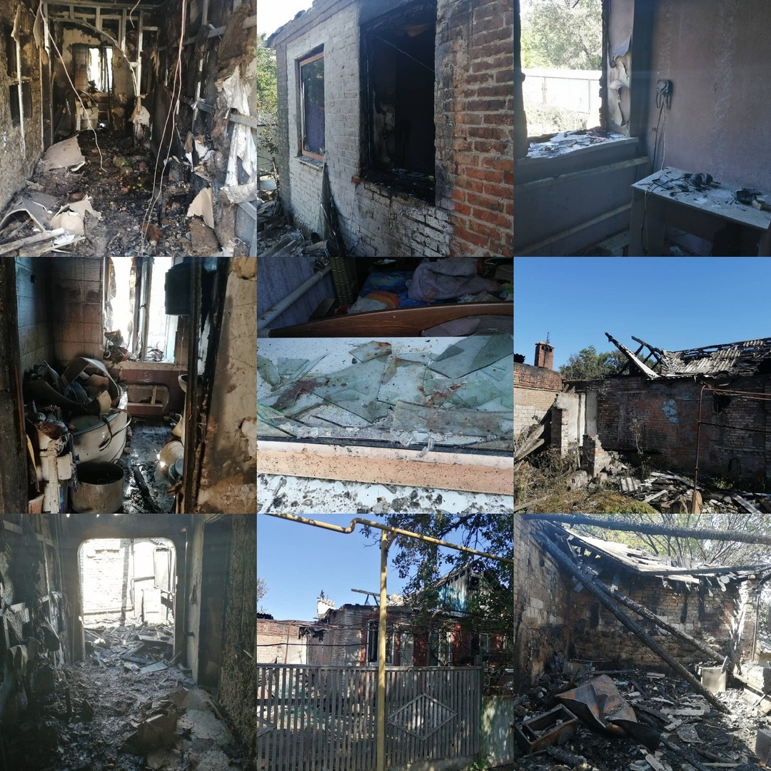 Дом на Транспортной улице сгорел практически полностью