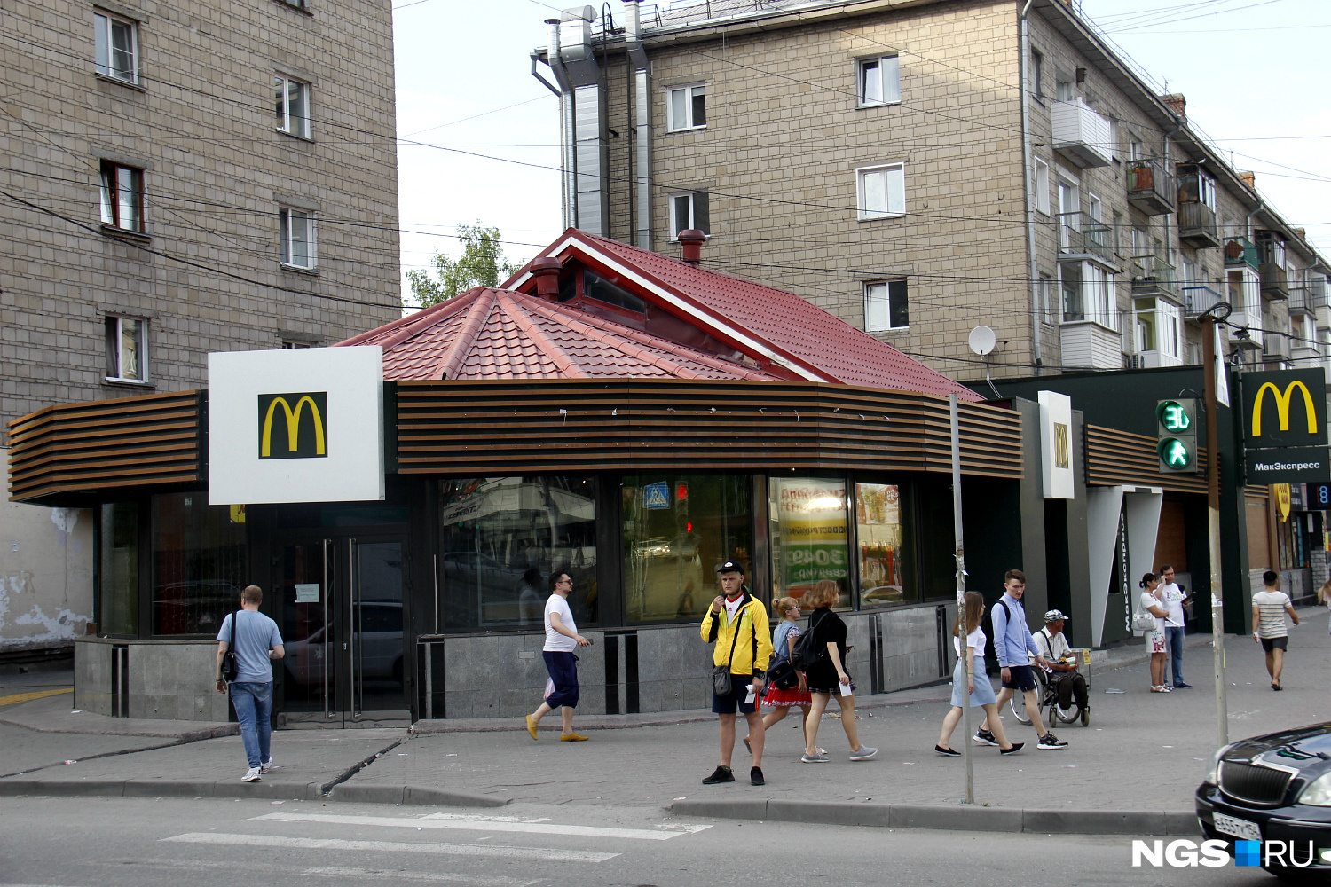 «Макдоналдс» закрыл заведение на Маркса менее чем через три года работы 