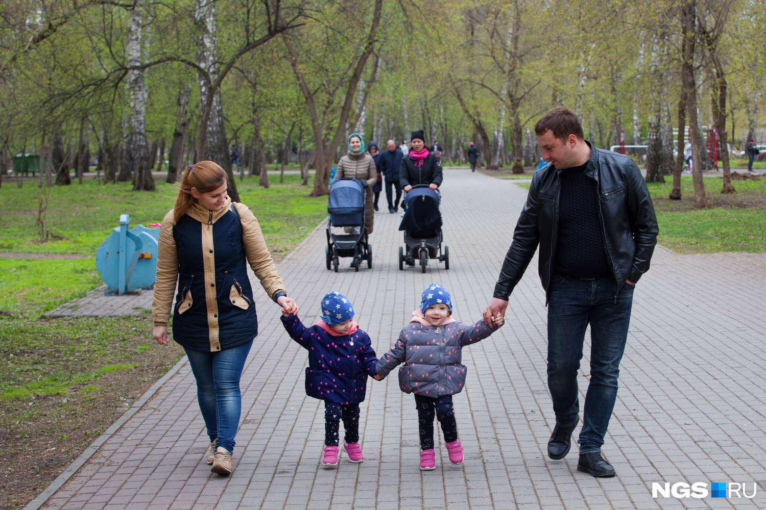Пасмурная погода была детям нипочём Пасмурная погода была детям нипочём