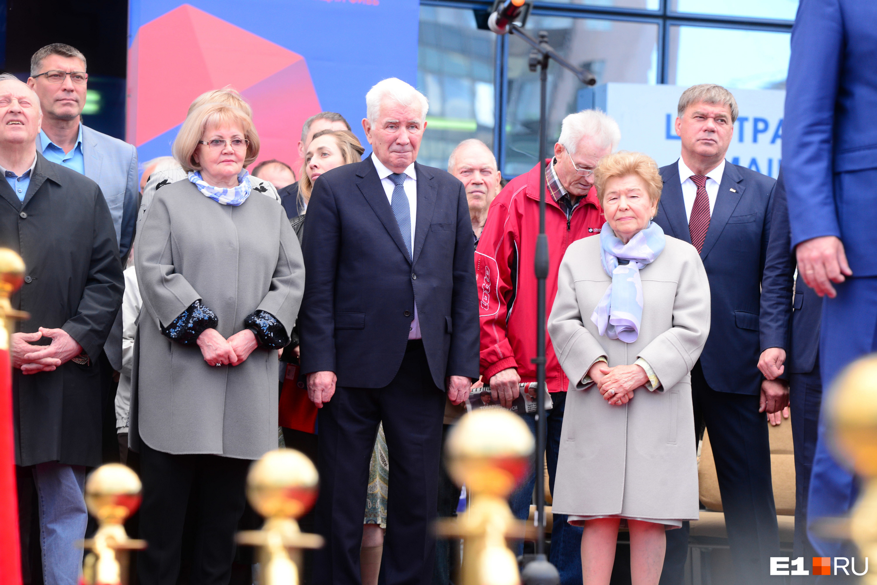 На открытие приехала вдова первого президента России Наина Ельцина 