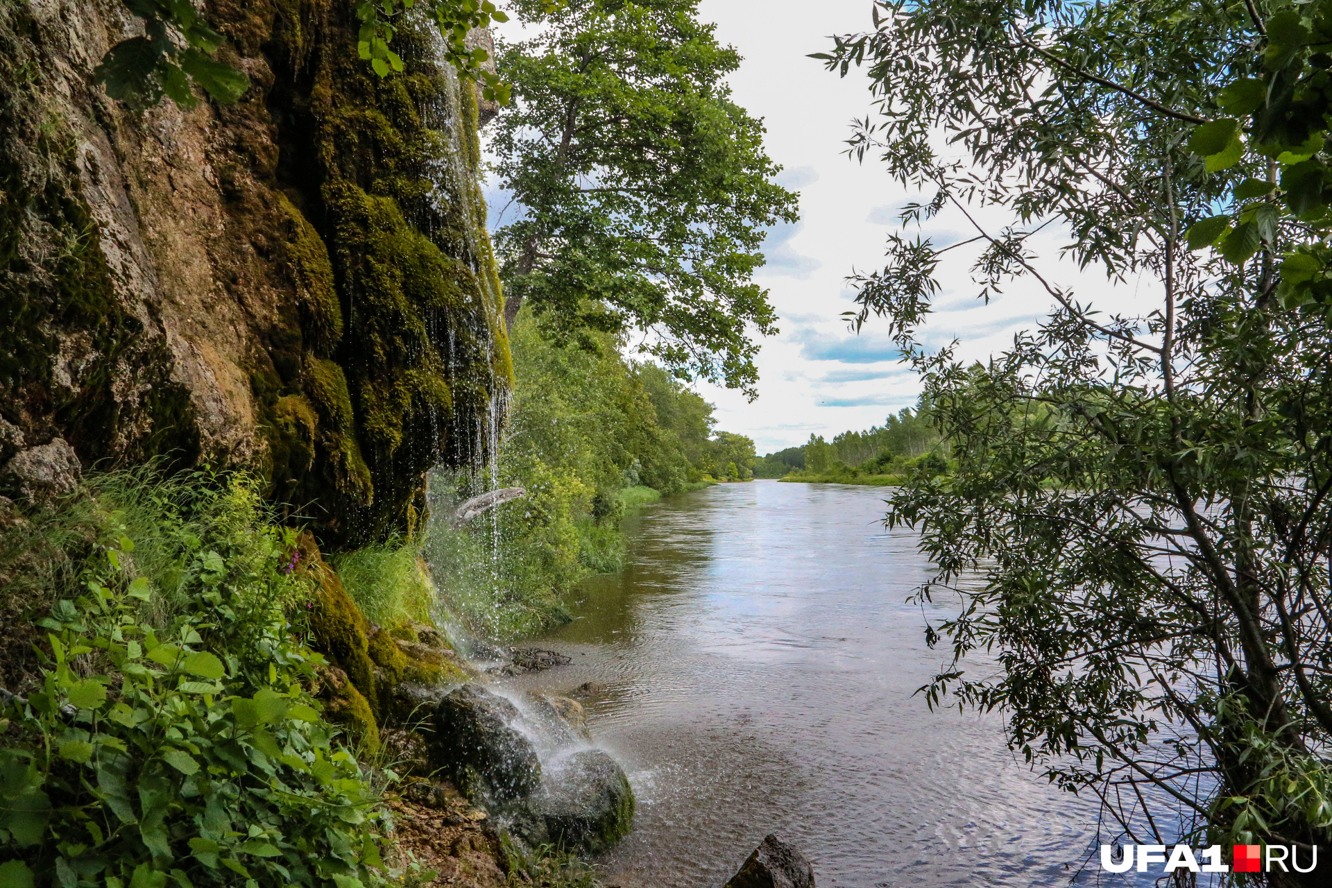 Абзановский водопад уфа фото