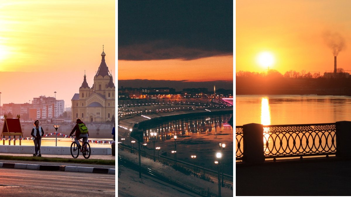 Где лучше закаты смотреть? Сравниваем набережную Омска с другими российскими городами