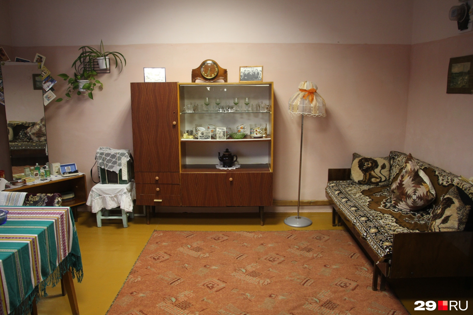В музее Ластолы воспроизведена типичная советская квартира