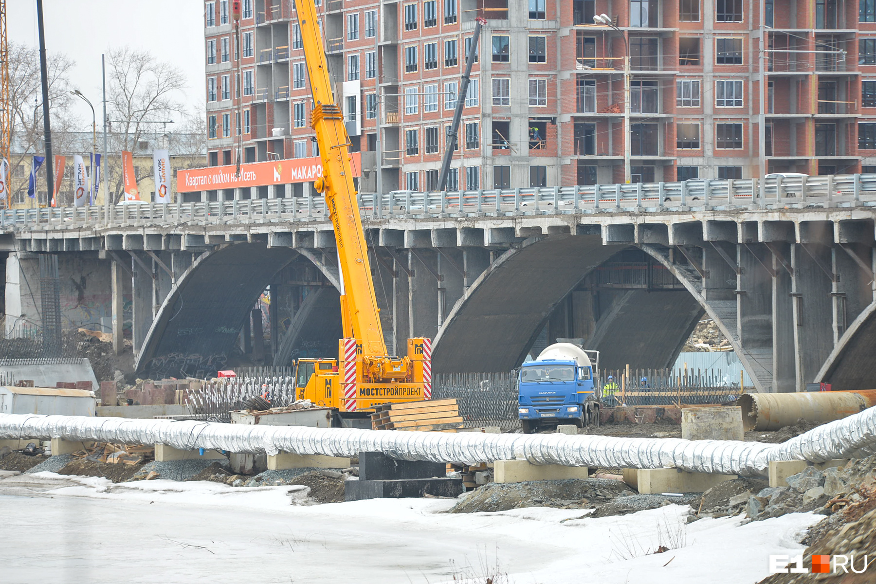 Когда построят мост челюскинцев