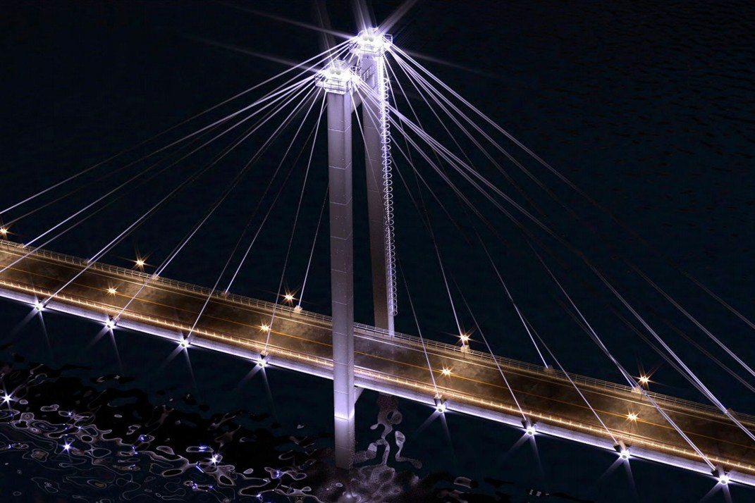  На обустройство моста, по подсчётам  архитекторов, может уйти около 4 месяцев