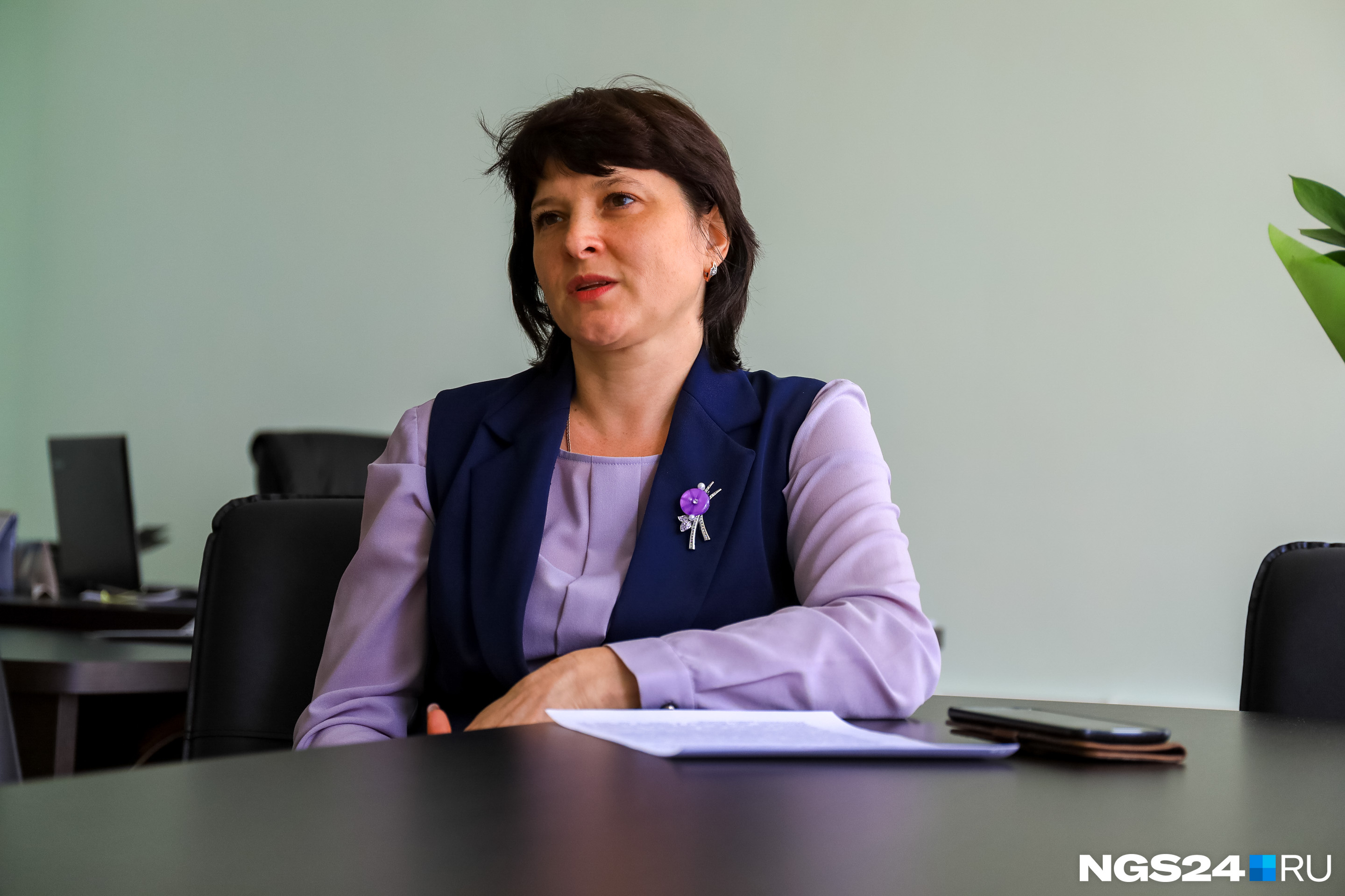 Директор школы Елена Комиссарова хочет сделать все кабинеты школы максимально полезными для детей