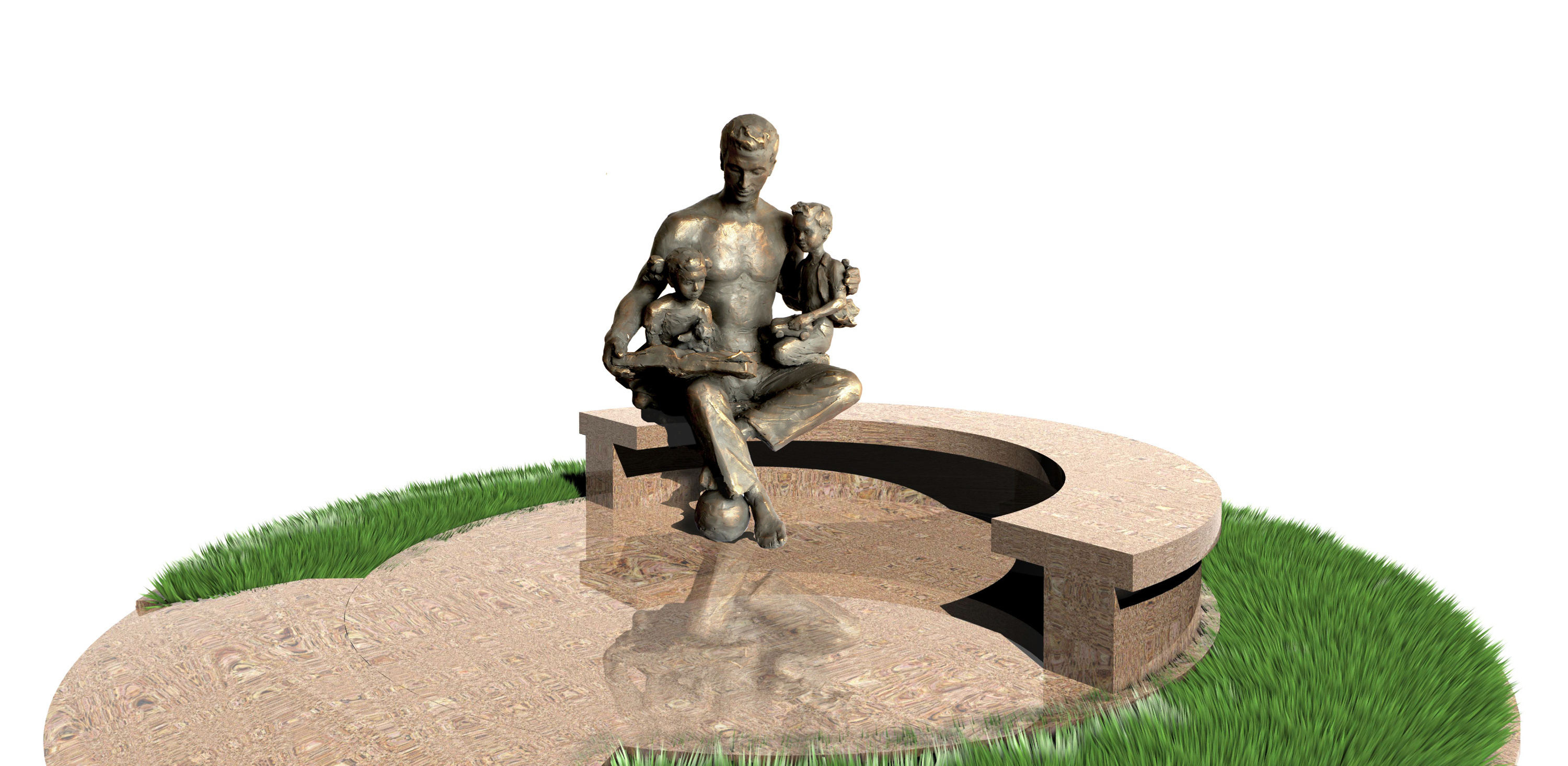 памятник отцу с сыном за ноутбуком в шанхае, китай. отцу памятник поставили. скульптура отцы и дети музеон. отцу памятник поставили. отец фёдор 12 стульев памятник.