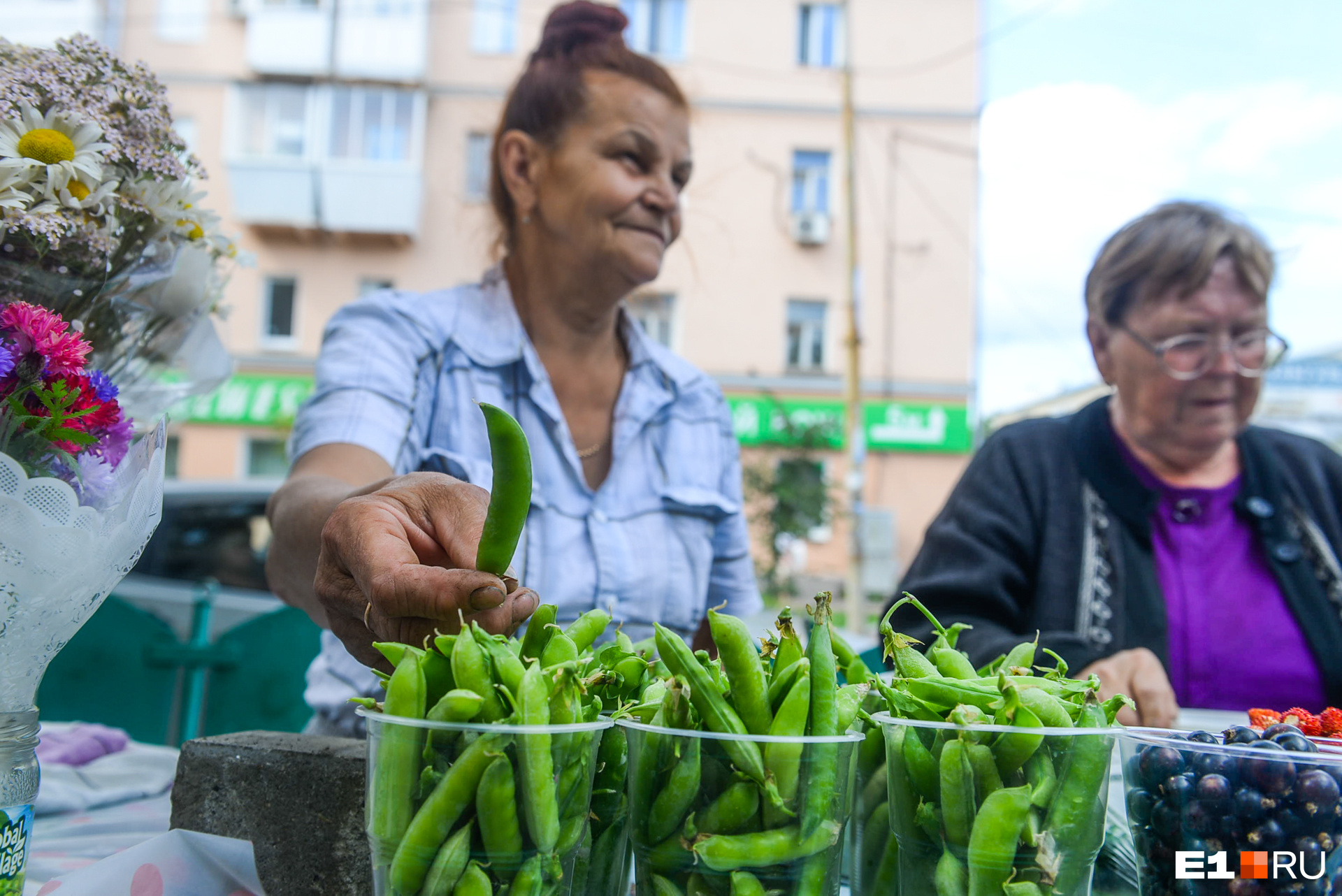 Зеленый горох из Богдановича