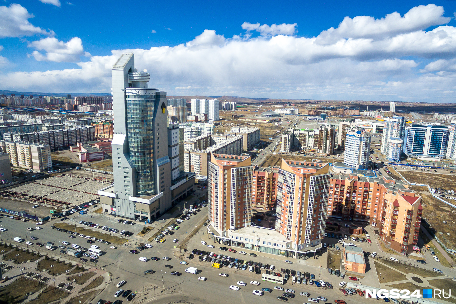«Первая Башня» по-прежнему самое высокое здание Красноярска 