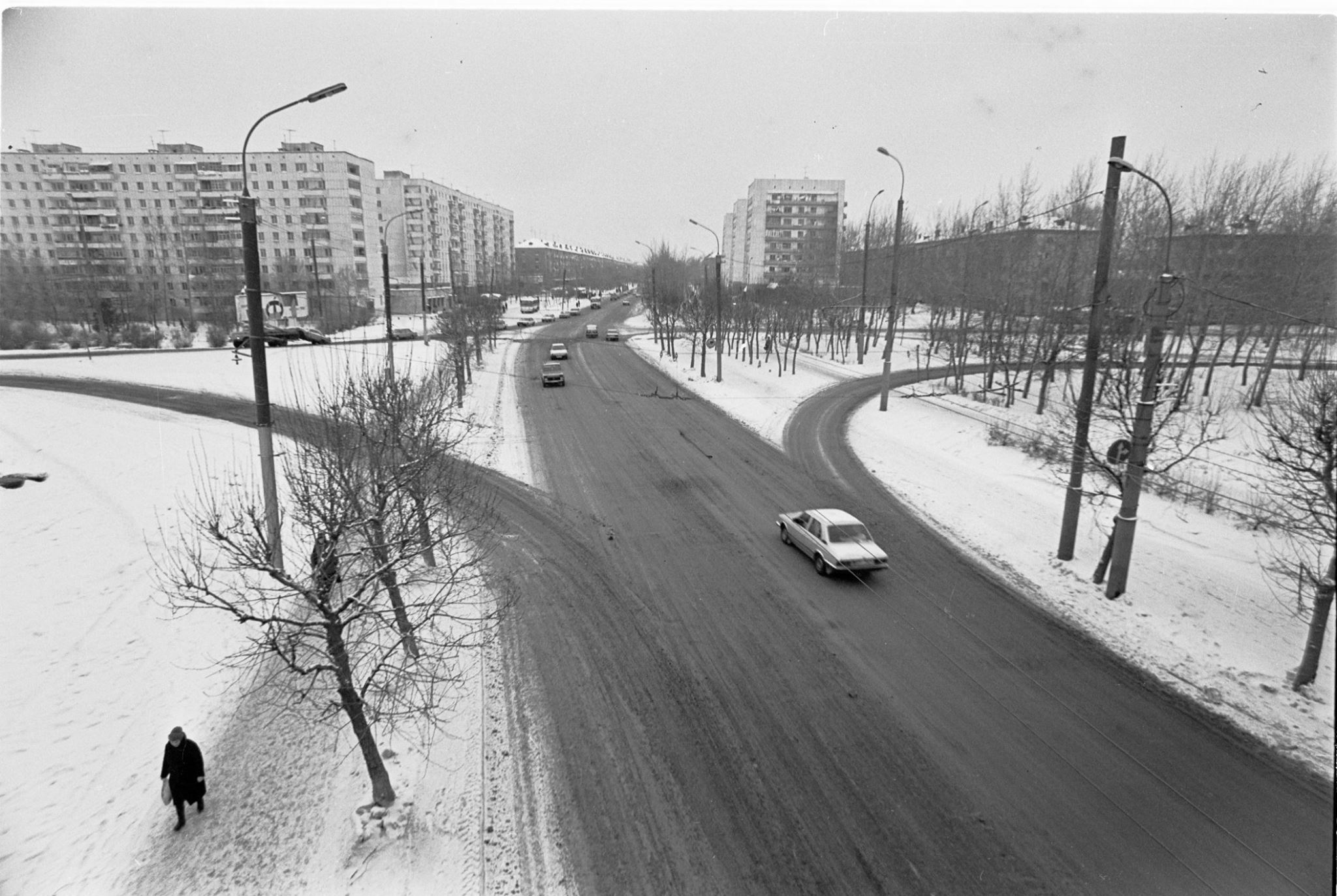 Тогда тюменцы не знали, что такое дорожные пробки Тогда тюменцы не знали, что такое дорожные пробки