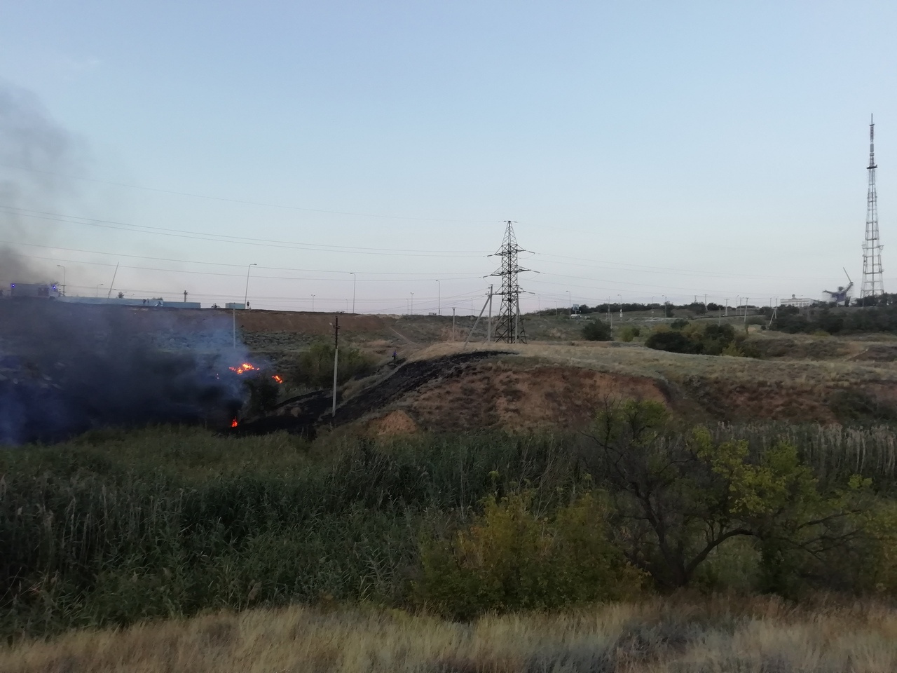 Кому понадобилось жечь траву, остаётся только гадать Кому понадобилось жечь траву, остаётся только гадать
