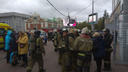 Из здания на площади Ленина эвакуировали людей