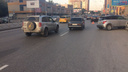 Женщина-водитель протаранила Lexus и Toyota на улице Гоголя