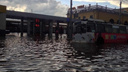 Вокзал Ярославль-Главный ушёл под воду: видео с места потопа