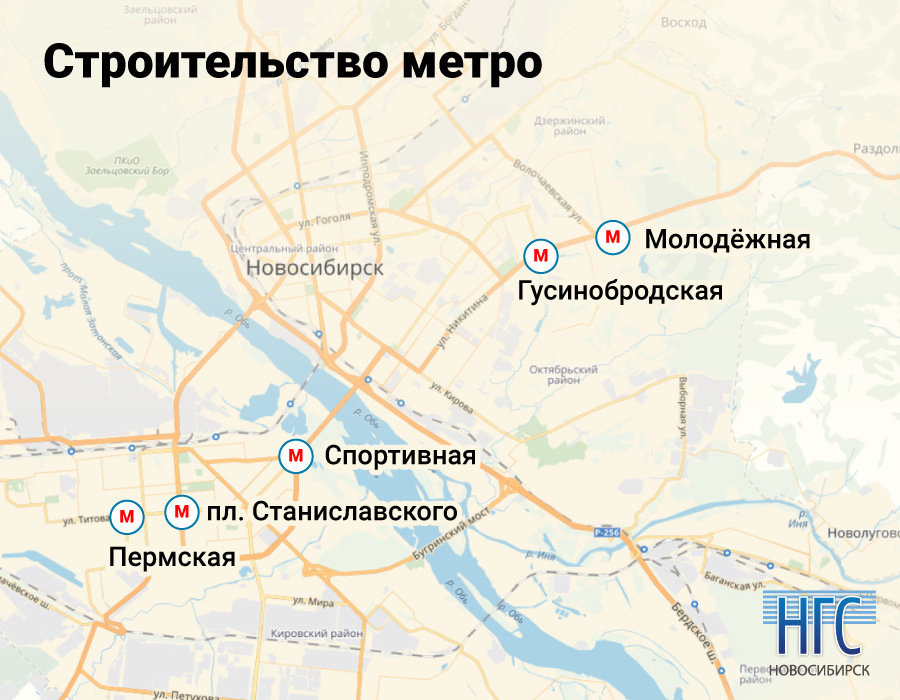 К 2030 году в Новосибирском метрополитене по плану 18 станций и два депо