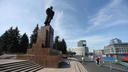 Аукцион по ремонту территории вокруг памятника Ленину в Челябинске не состоялся