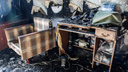 70-летний волгоградец сгорел у себя дома из-за непотушенной сигареты