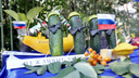 Картофельный Чебурашка и огурец с автоматом: челябинцы устроили креативную презентацию своего урожая