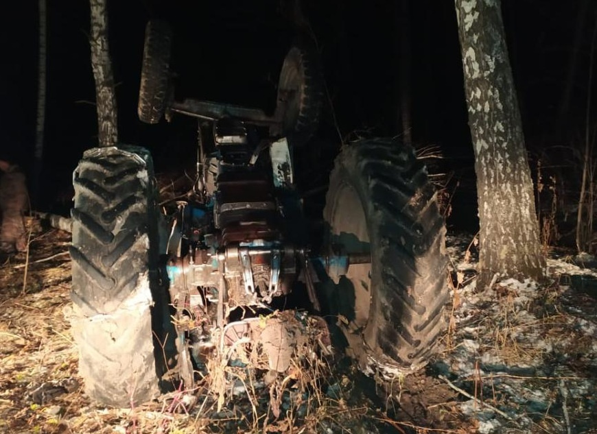 Водитель трактора погиб при заготовке древесины