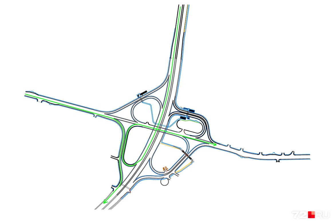 Проект развязки восточного обвода в туле