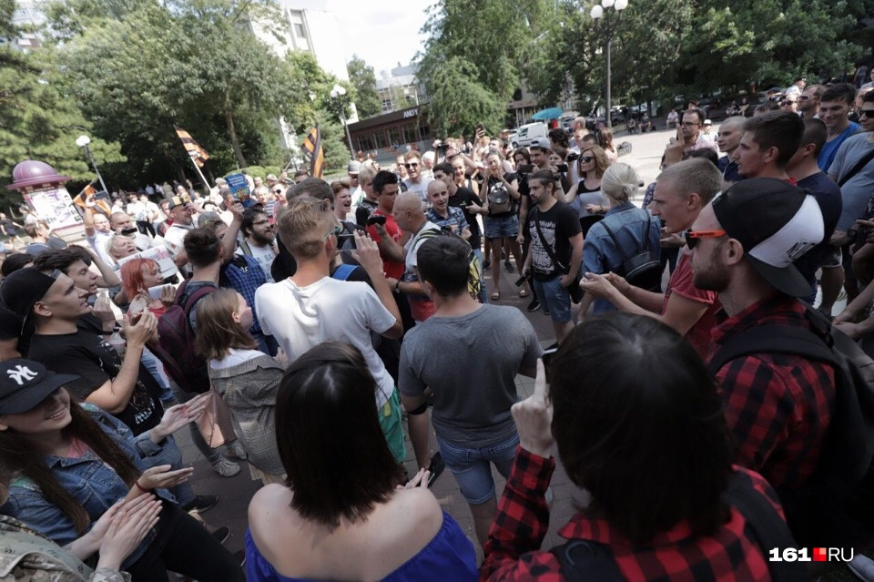 Последний громкий пикет — за честные выборы — провели в Ростове 10 августа