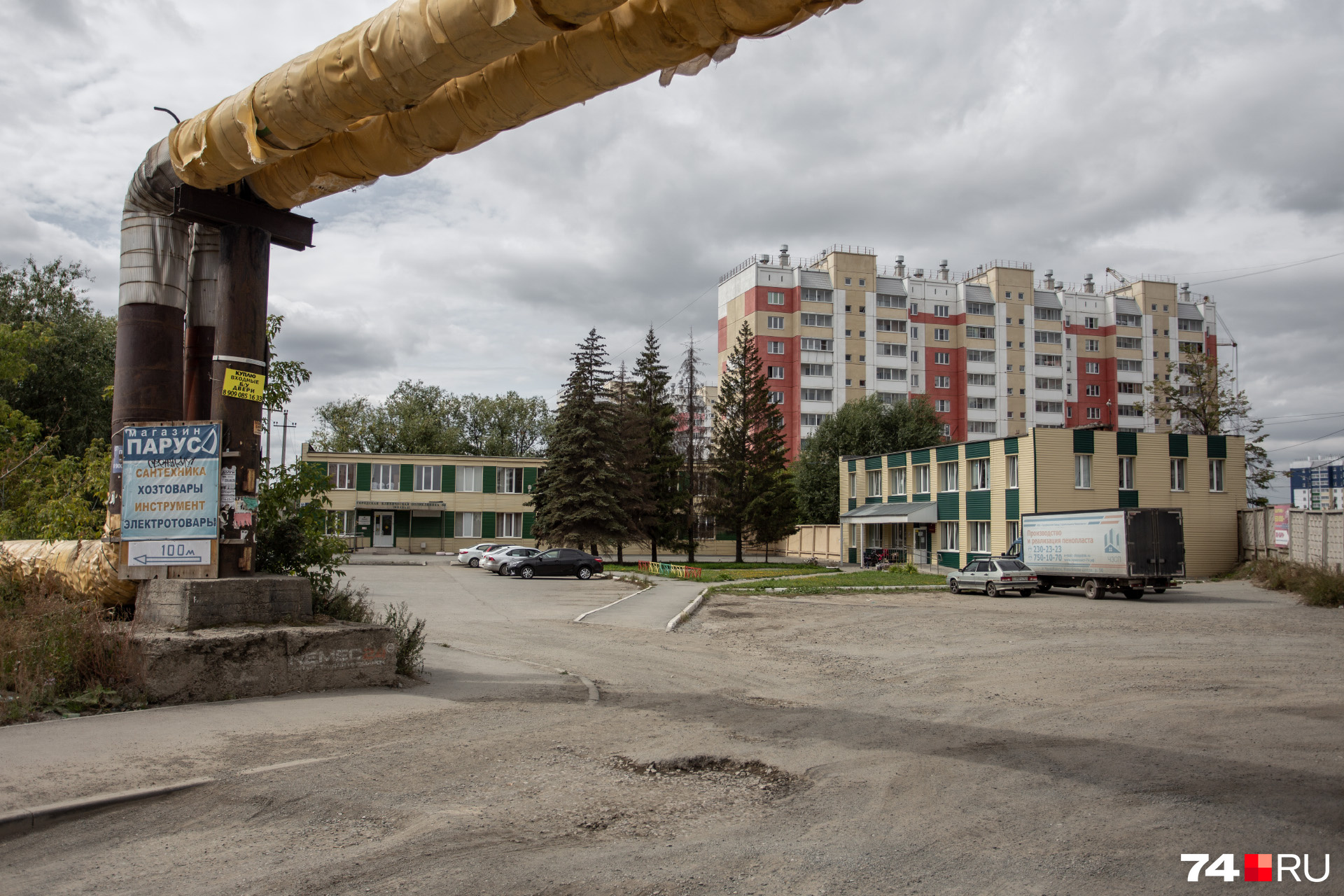 Под филиал детской поликлиники отдали бывшее здание совхоза «Тепличного»