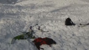 Гибель новосибирца под снежной лавиной в Кузбассе попала на видео