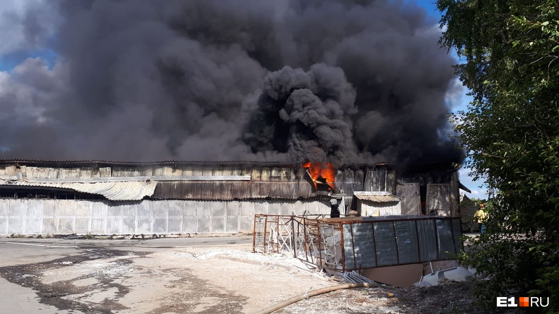 Пожар в екатеринбурге сейчас фото