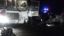 «Семерка» протаранила автобус в Нижегородской области