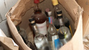 Курганец хранил в своем гараже фальсифицированный алкоголь и табачную продукцию